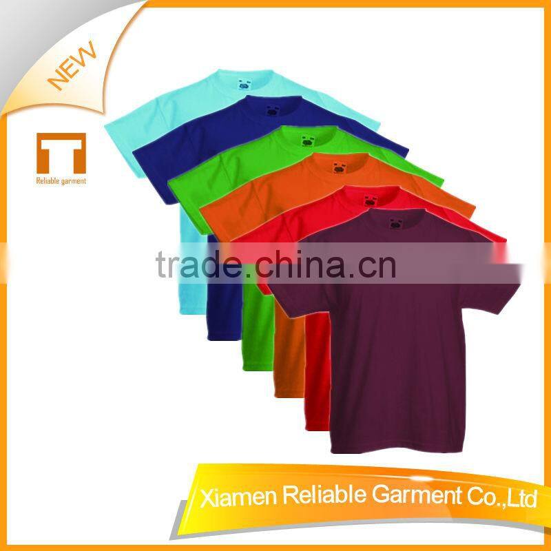 160GSM 100% cotton kids t-shirt printed with good quality