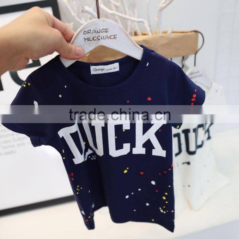 fashion nova clothing kids cartoon printing shirt children t shirt