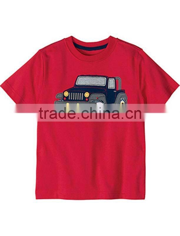 BOYS EMBROIDERED T SHIRT