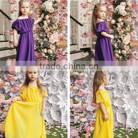 Matching Mother And Me Dresses Family Look Mother And Daughter Dresses Chiffon Maxi Dresses