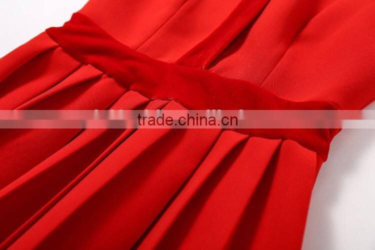 Custom Made Design Lady Casual Princess Dresses/New Model Ladies Western Dress