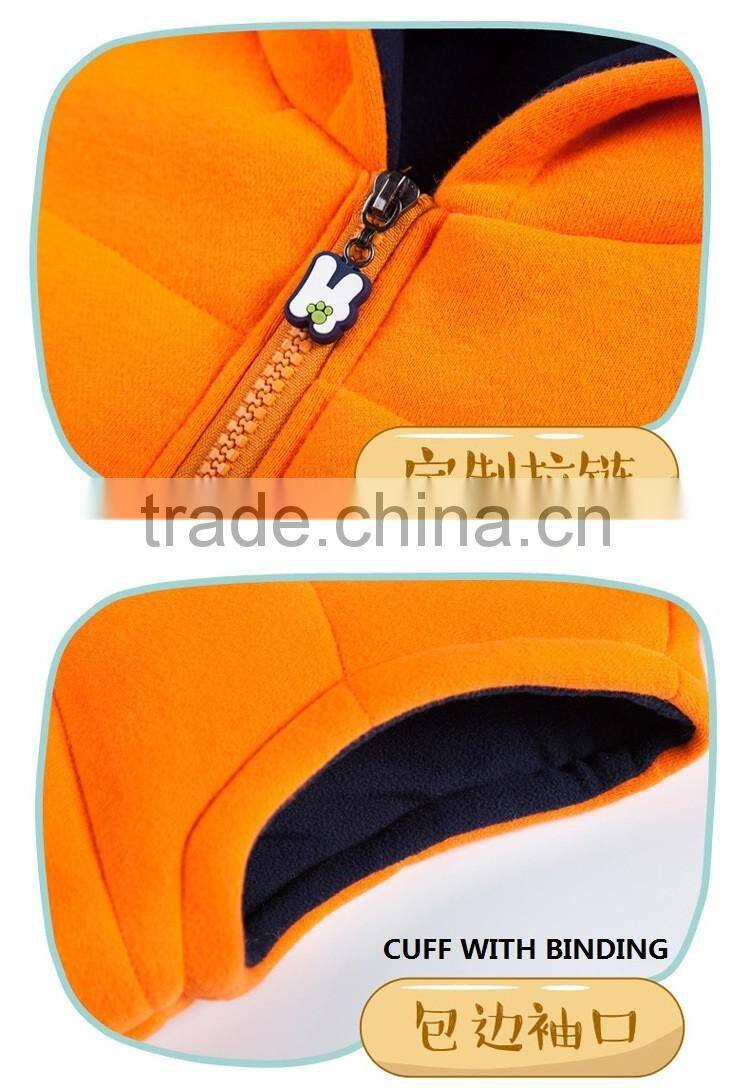 custom modern fashion boys kids wear/3pcs sets winter warm thick children garments
