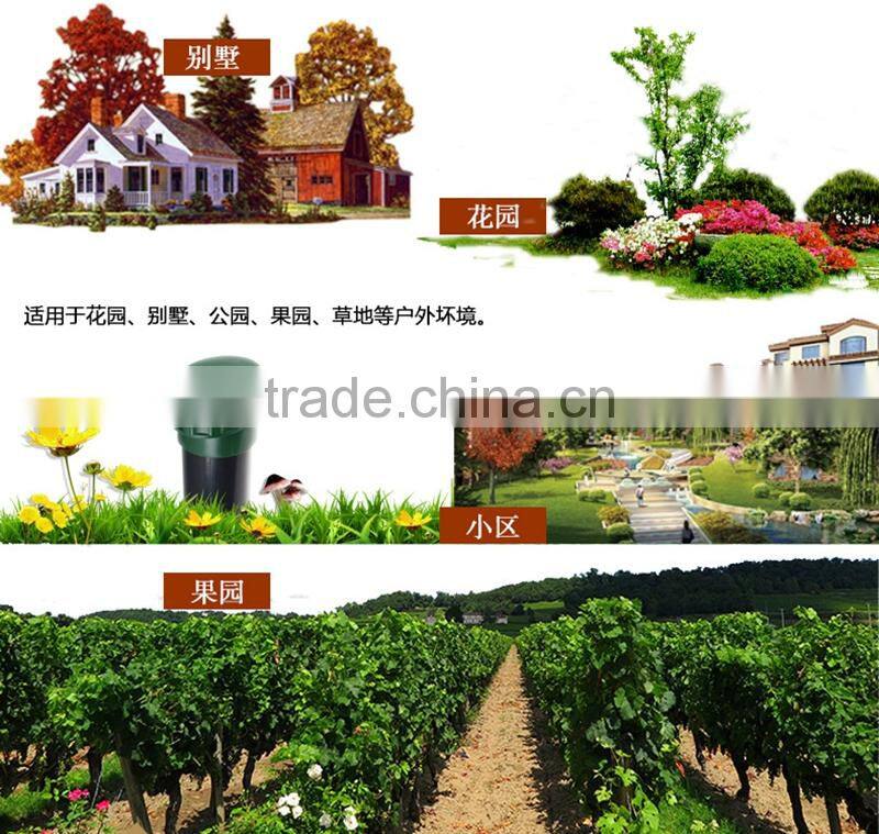 Garden Use China supplier battery powered CE RoHS sound vibration electronic pest control mole mice repellent