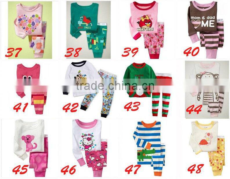 Latest New Design kids pyjamas wholesale