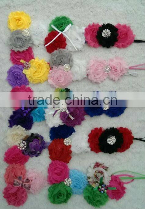 shabby flower headband baby headband infant hedband wholesale