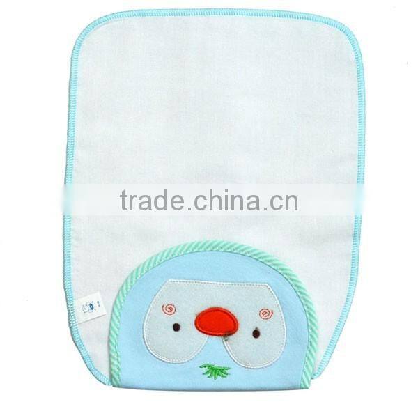 wholesale Lovely baby sweat-absordent towel 100% cotton