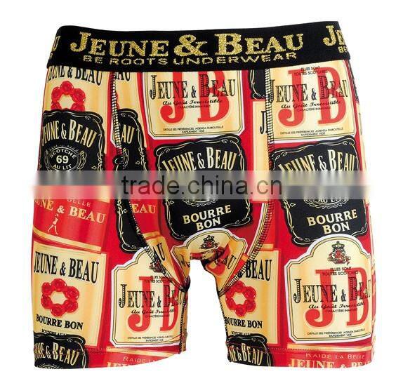Men underwear with sublimation print