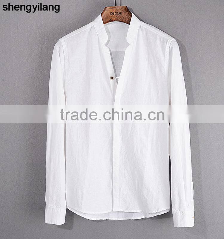 100% hemp shirt wholesale cheap custom classic shirts for men china manufacturers