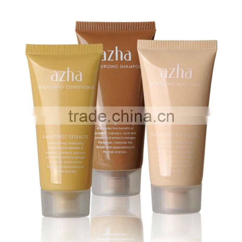Hot sales high qulity hotel Cosmetic /hotel amenity/shampoo/shower gel tube
