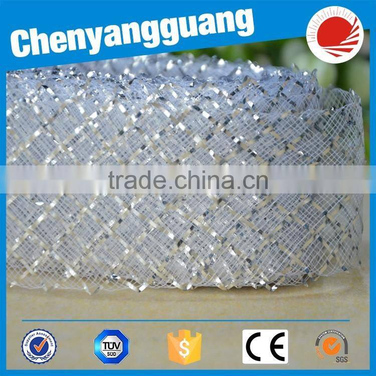 Poppy polyester horsehair for hat manufacture