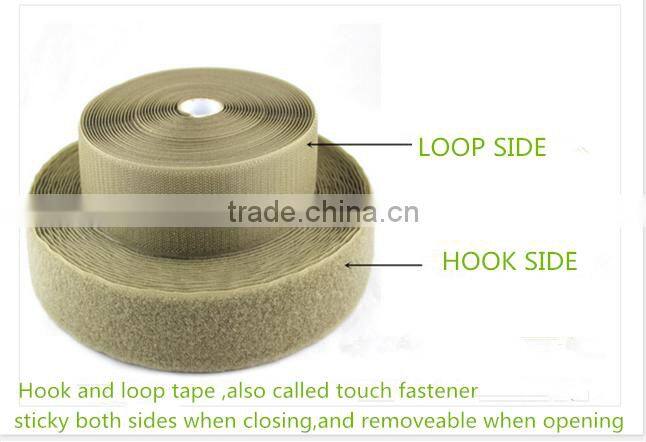 100% nylon material 110mm hook and loop tape fasteners