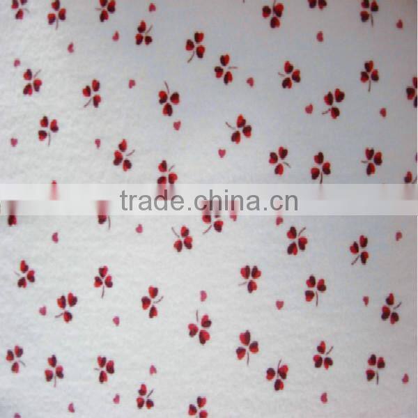 Flame retardant cotton flannel fabric