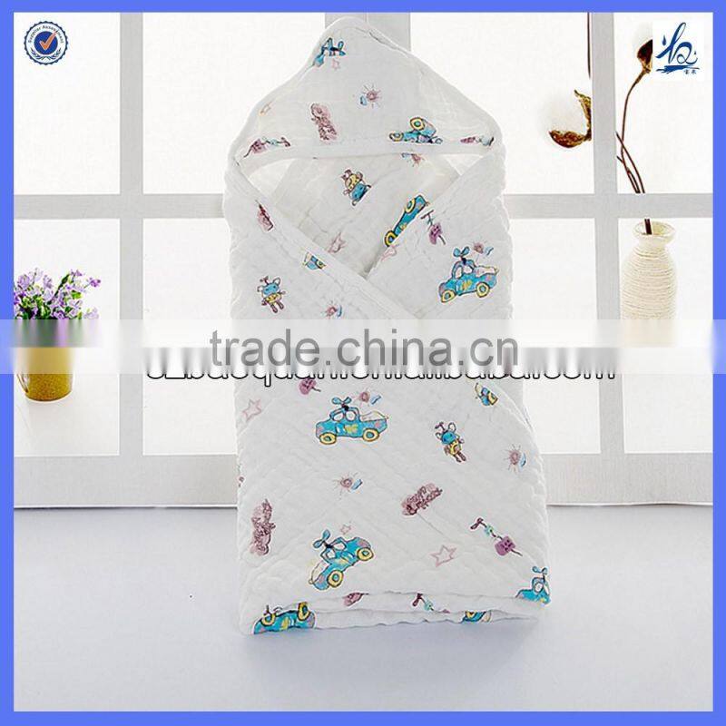 47 inch super soft custom printed muslin cloths for new born baby