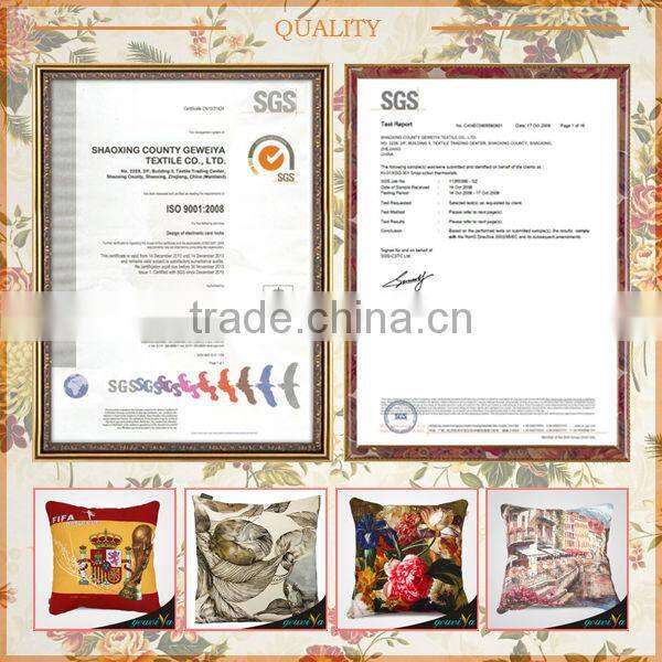 Custom Digital Canvas Printing Auto Seat Cushion