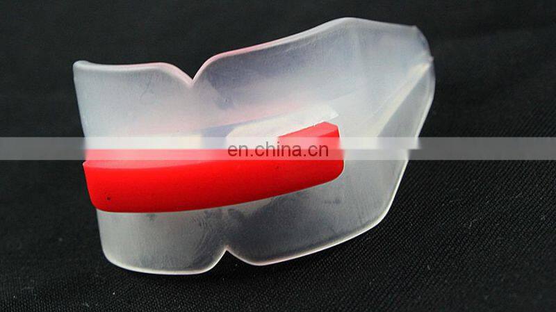 Standard double gel mouth guard silicone large gum shield case