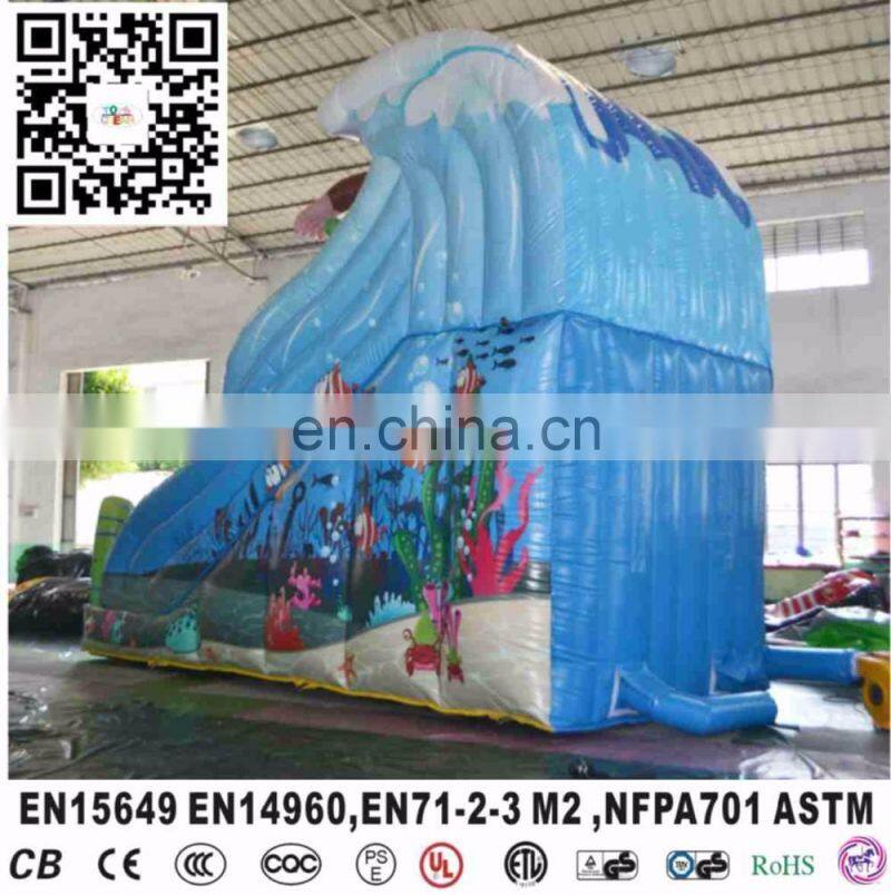 2016 New design indoor inflatable monkey slide for kids scivolo gonfiabile