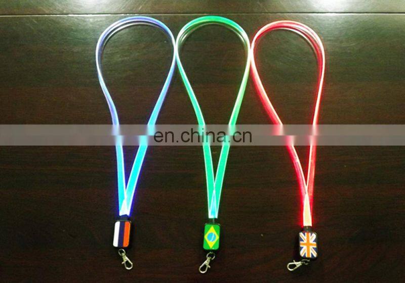 NEW party LED lanyard led flashing lanyards led flashlight necklace