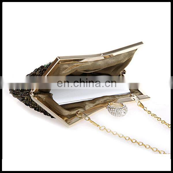 Wholesale new design fashion bling bling evening bag on alibaba