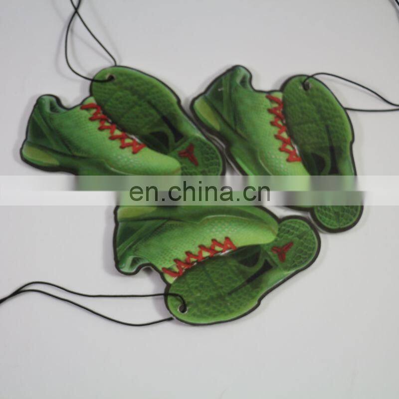 Good quanlity new arrival fragrance jersey shape paper air freshener for promotion gifts