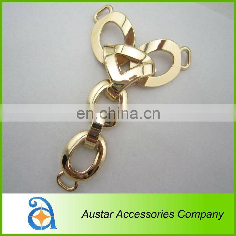 Newest styles shoe fashion buckles 2013 for lady shoes