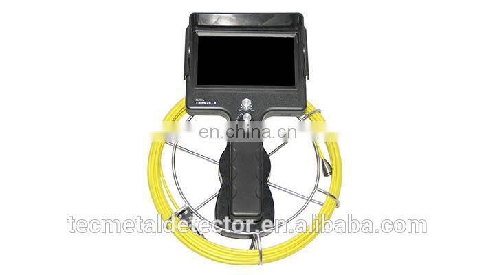 30M Cable Waterproof Water Pipe Inspection Camera with 7" Portable Monitor TEC710M-SCJ