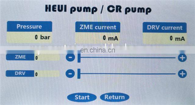High Quality HW320D Pump Tester Can Test HEUI Pump/Common Rail Pump