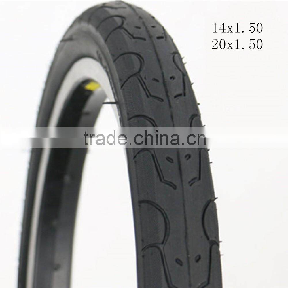 high quality low price OEM bicycle parts baby bike tyre 14x1.50 20x1.50