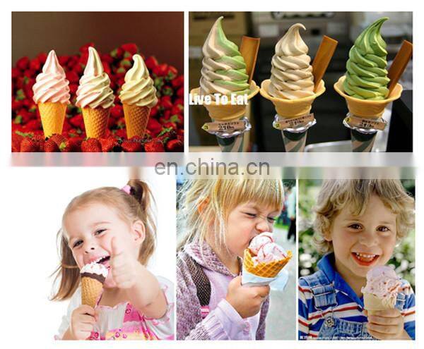 Soft serve ice cream maker