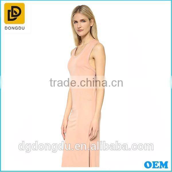 Wholesale women China 2016 ladies sleeveless apparels lady formal prom evening dress