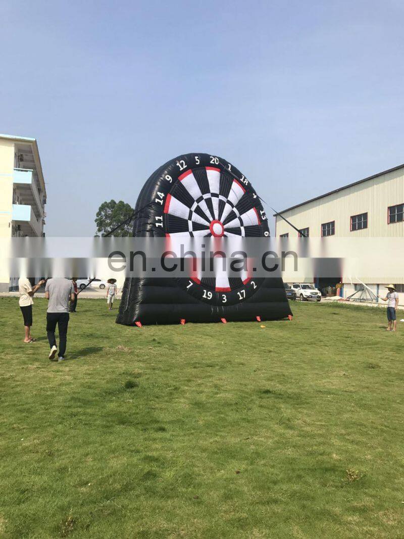4M outdoor inflatable foot darts boards, giant inflatable soccer darts