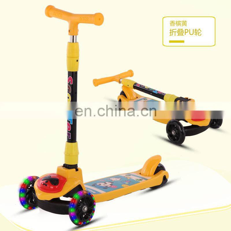 Hot selling swing car child scooter baby /baby scooter tricycle baby 3 in 1 (scooter kids kick scooter baby) /baby scooter