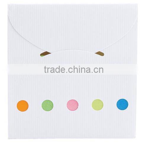 Bookmark with sticky notes