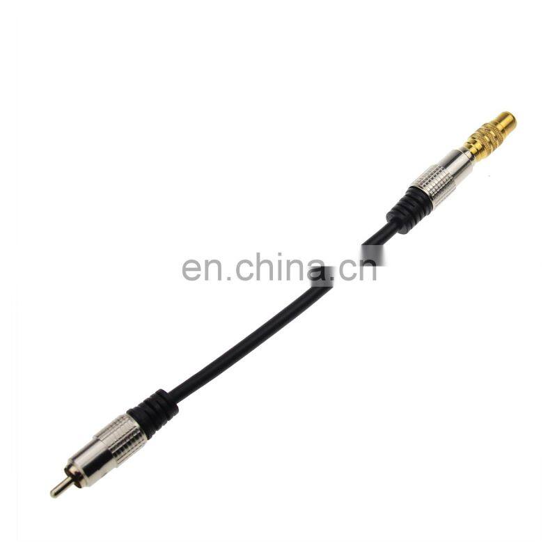 High Quality 1 RCA Male to 1 RCA male Adapter Audio RCA Cable