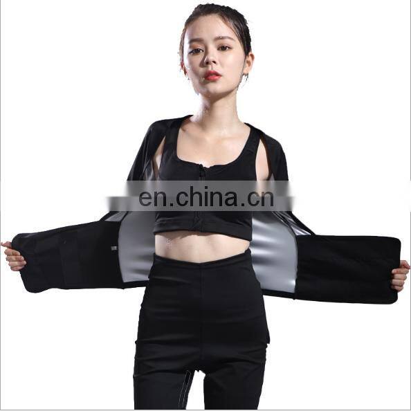 New Neoprene Running lean waist abdominal movement sweat sweats women's sudden sweat suit