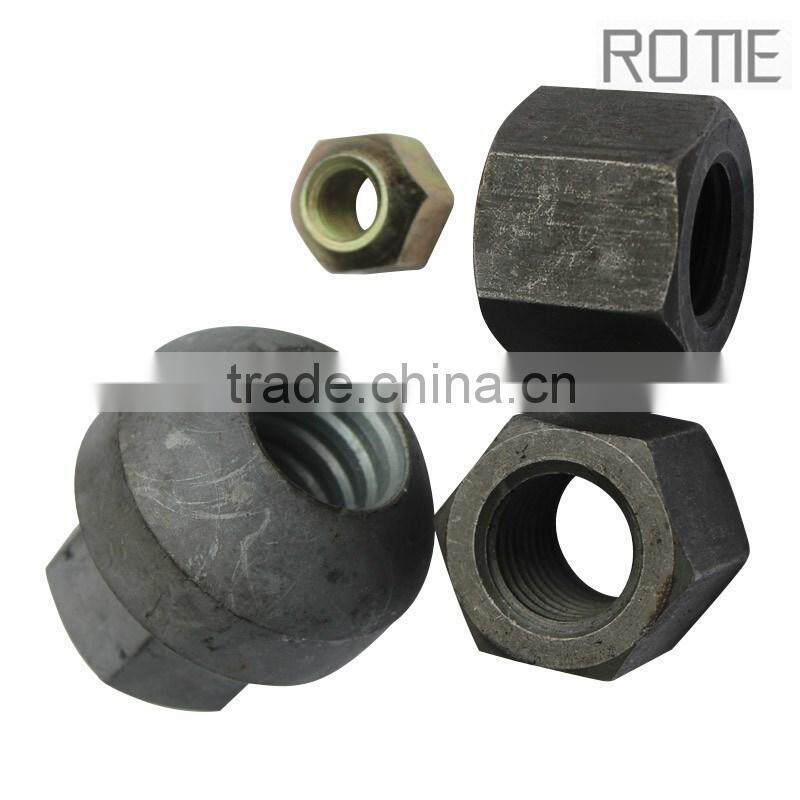 DIN standard forged nuts and bolts for mining equipment