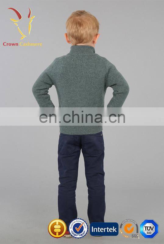Winter Handmade Wool Children Sweater Design for Boys