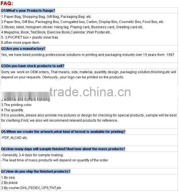 factory made customized Invoice printing, note book printing, receipt printing