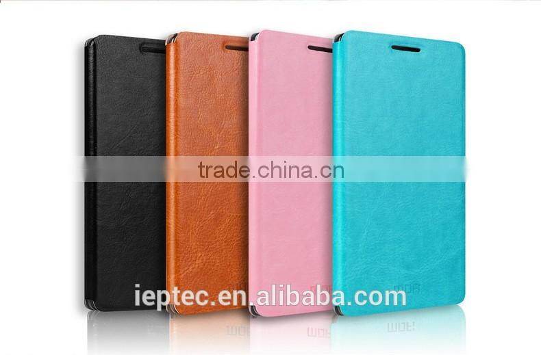 MOFi Case Funda Celular Housing for ZTE Grand X Max 2, Mobile Handset Coque Leather Flip Back Cover for Grand X Max2