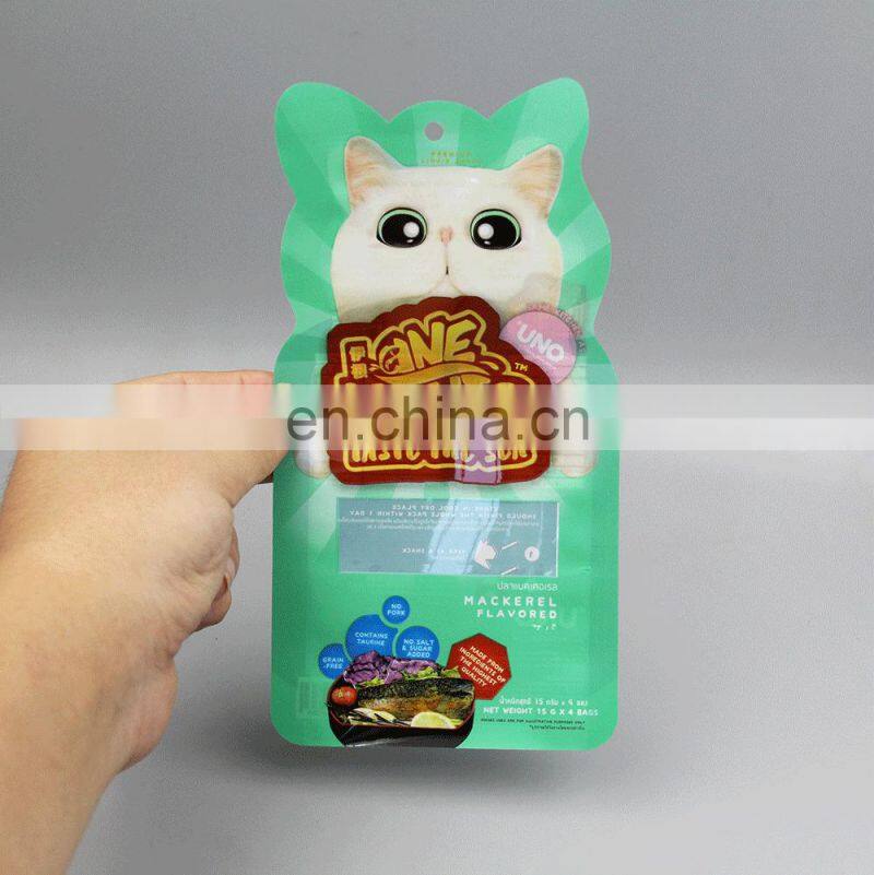 Wholesale supplier Gravure printing Custom print heart custom shape mylar bag