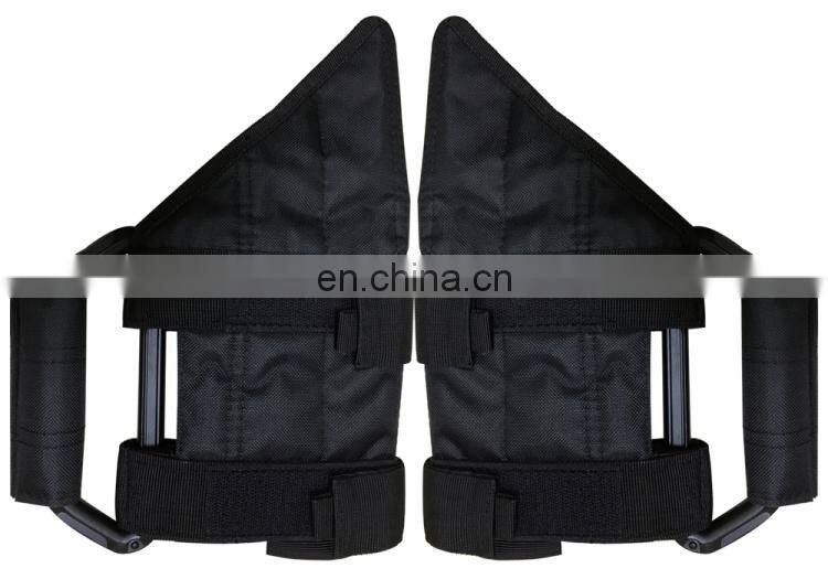 Interior Aluminium Alloy And ABS Front Roll Bar Grab Handle For Jeep For wrangler Black Hard Mount Solid Wild Boar Grab Handle