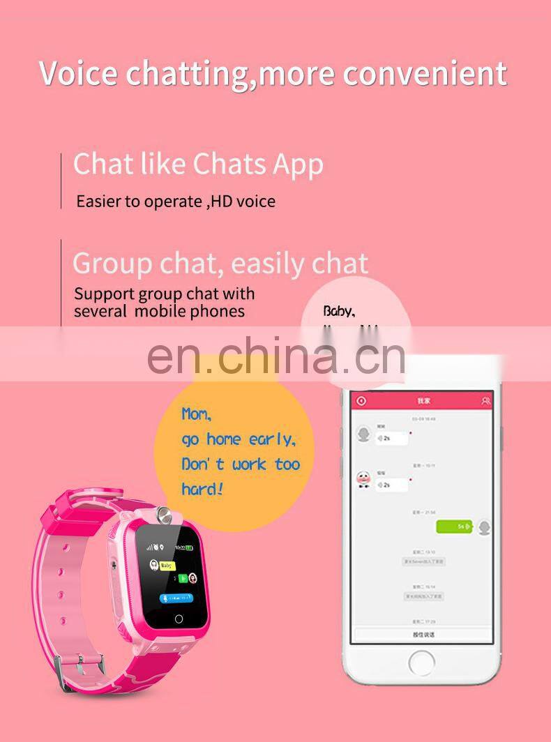 Hot Sale Temperature Mobile Phones SOS Call Smart Watch Kids Lbs Gps & Tracking Smartwatches Wearable Devices