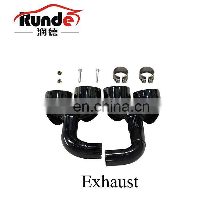 Runde Car Modification For 18+ G02 BMW X4 Upgrade To X4M Body Kit Front Bumper Rear Lip Exhaust Spoiler