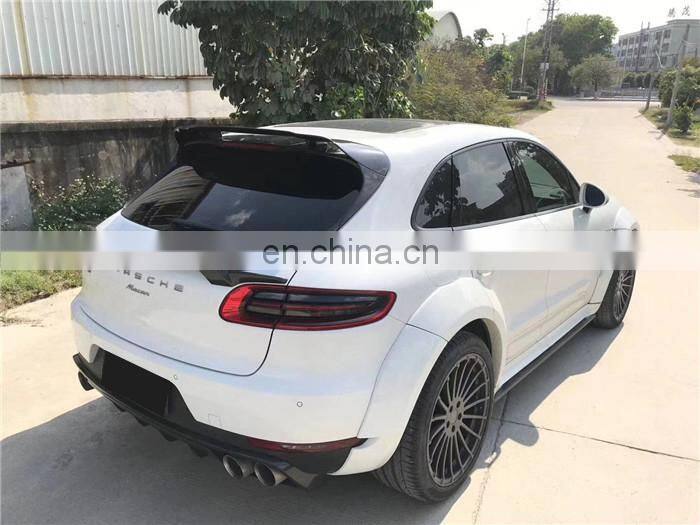 Runde PD Style For Porsche Macan Upgrade Prior Design Wide Body Kit Front Bumper Side Skirts Rear Bumper Wheel Eyebrow
