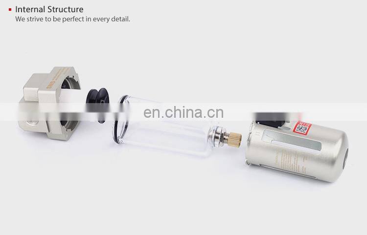 SNS AF Series high quality air source treatment unit pneumatic air filter AF2000 for air compressor