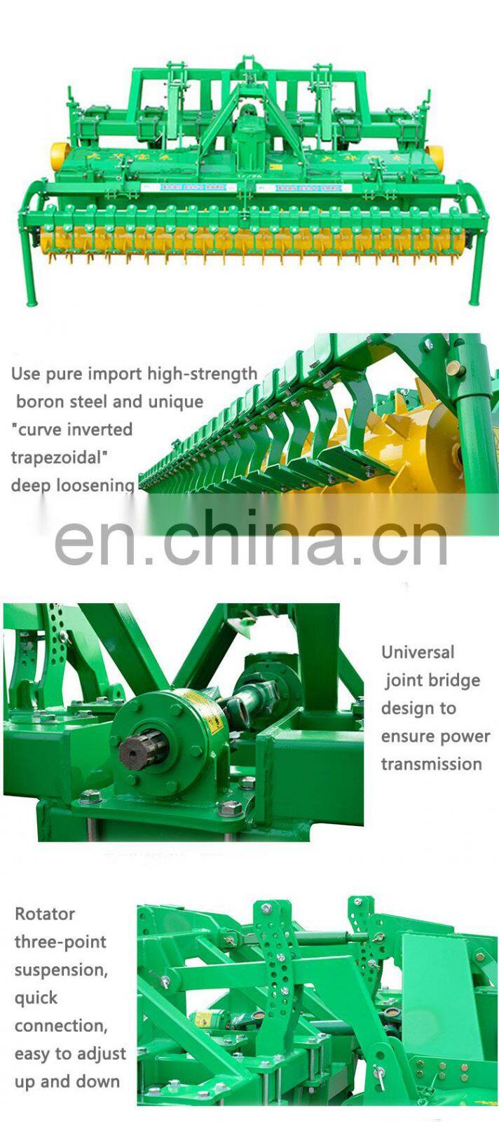 farm tractor with deep loosening and soil preparation combined cultivator machines for sale