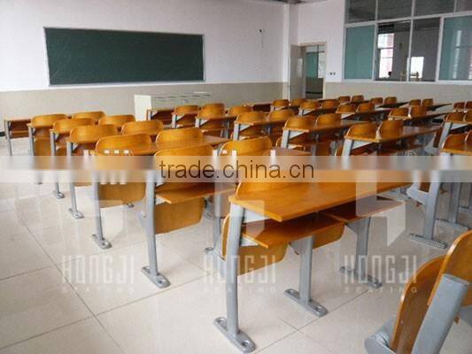 Special design double student desk and chair doblue school desk and chair TC009-E