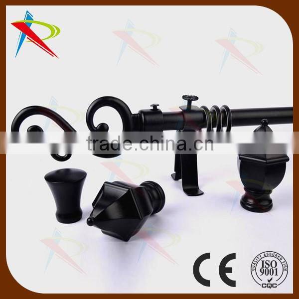 Traditional design curtain finial drapery rod finials for wholesale