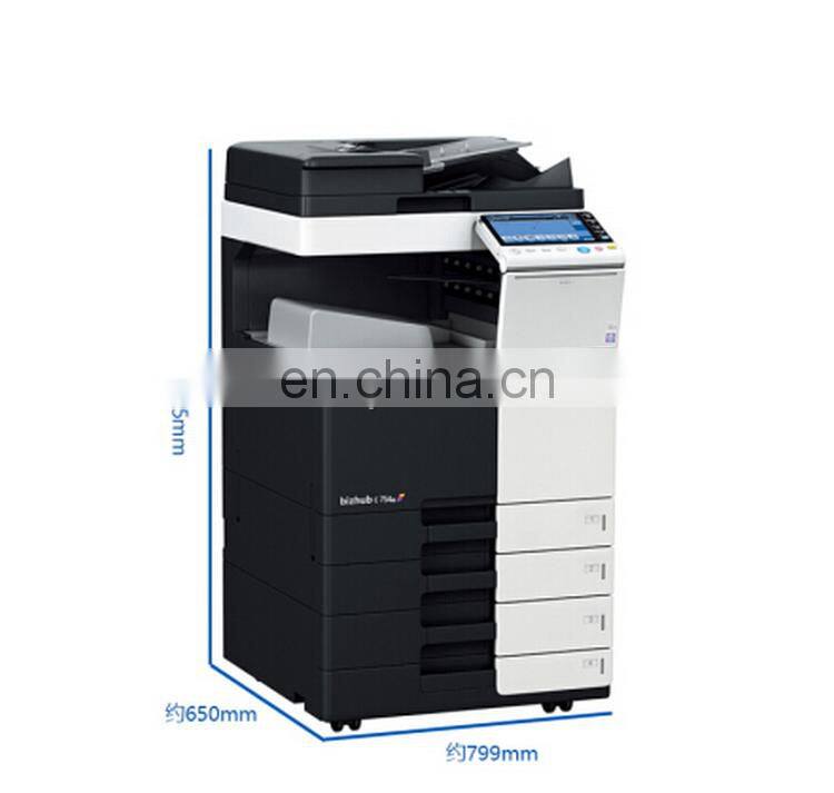 90% NEW High Quality Black&White Used Digital Copiers Photocopier Machine For Konica Minolta Bizhub 754 654