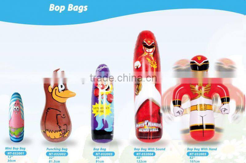 pvc inflatable punching bop bags for sale