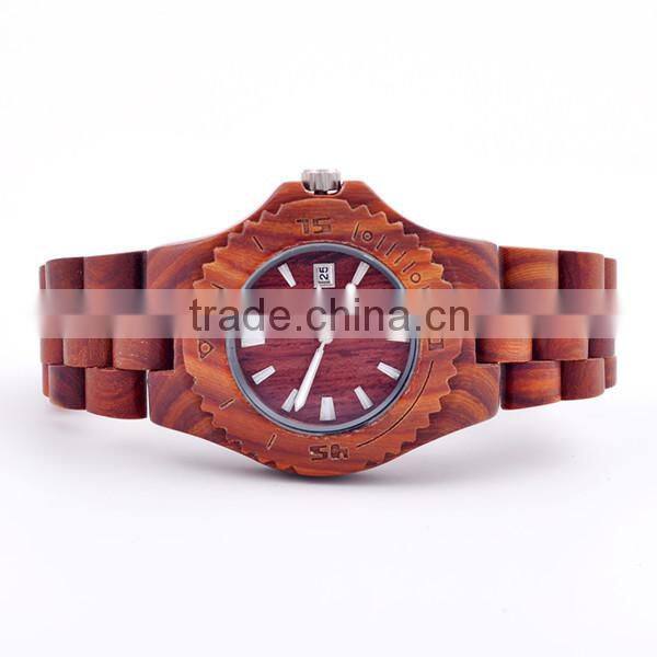 2015 Fashion Brand Wooden Sports Watch alibaba express